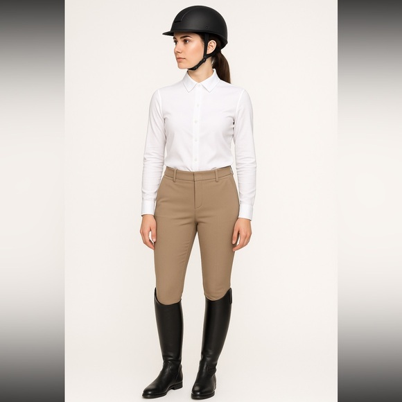 Gucci‎ Equestrian Riding Pants, Legging, Khaki, Size 40, NWT Retail $1000